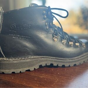 Danner Women's Black Leather Hiking Boots (Made in USA)